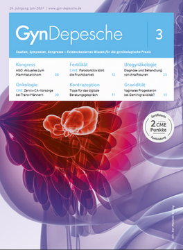 Titelseite Gyn-Depesche 3/2021