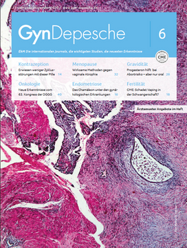 Titelseite Gyn-Depesche 6/2020