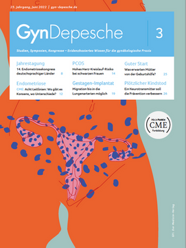 Titelseite Gyn-Depesche 3/2022