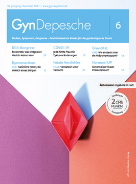 Titelseite Gyn-Depesche 6/2021