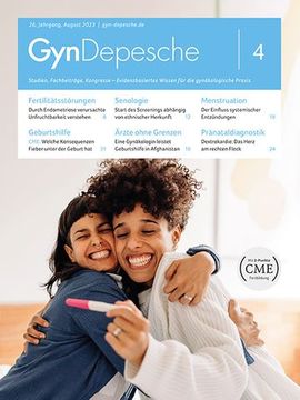 Titelseite GynDepesche 4/2023